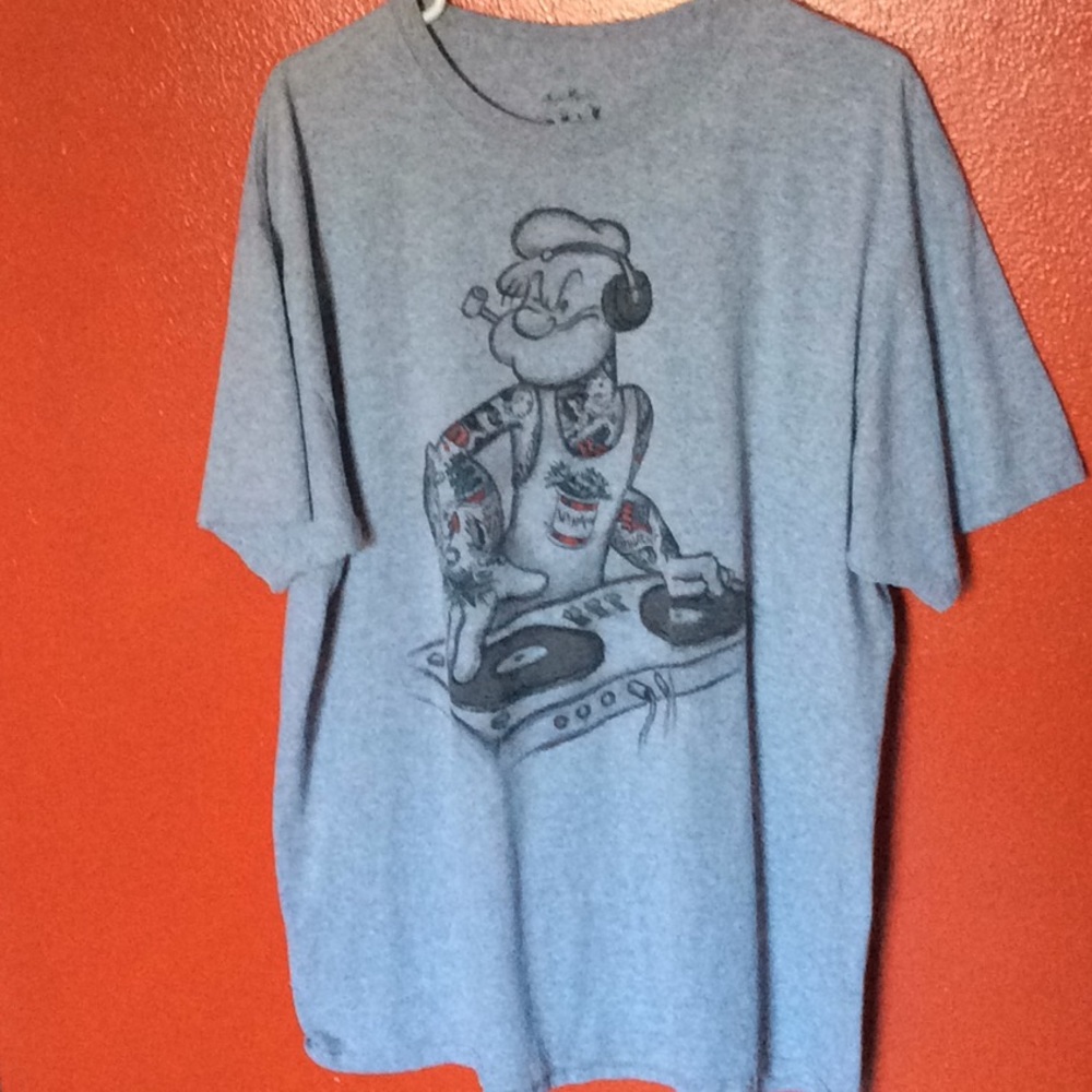 Popeye gray shirt